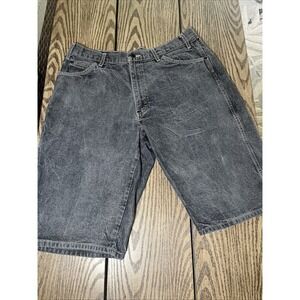 Dickies‎ Mens Wide Leg Denim Jean Shorts Work Wear Grunge Utility Street 36
